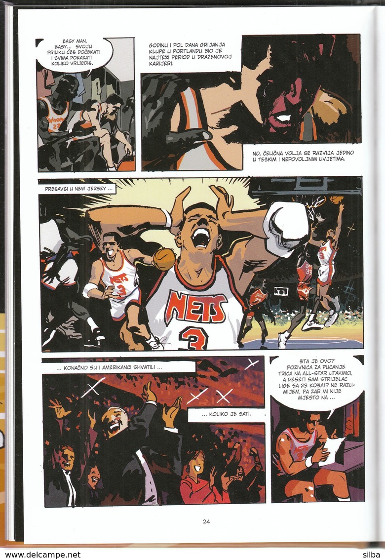 Croatia 2014 / BOY - Basketball / Educational Comic Book According To The Shape And Form Of Drazen Petrovic - Comics & Manga (andere Sprachen)