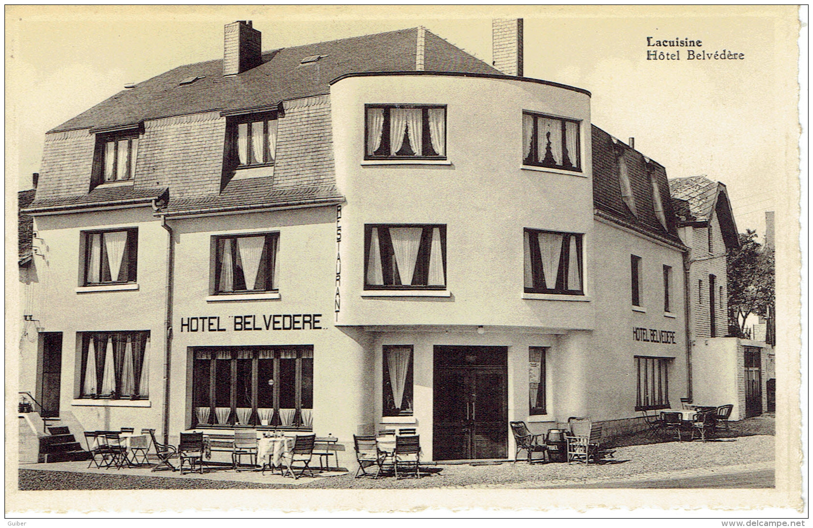 La Cuisine Hotel Belvedere Edit. J. Barthelemy - Florenville