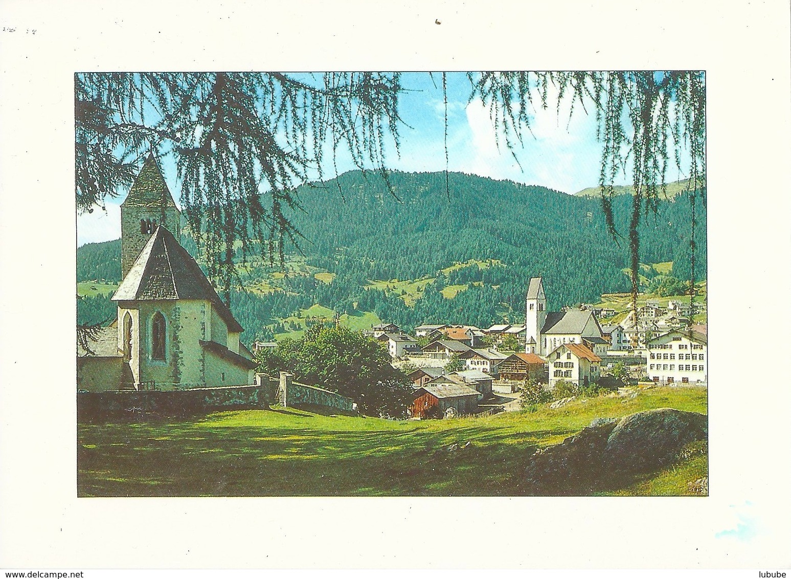 Falera - Die Beiden Kirchen           Ca. 1980 - Falera