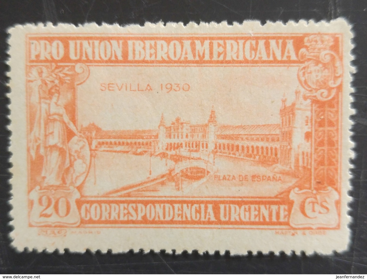 Clôture De L'exposition De Seville ( Expres ) - Unused Stamps