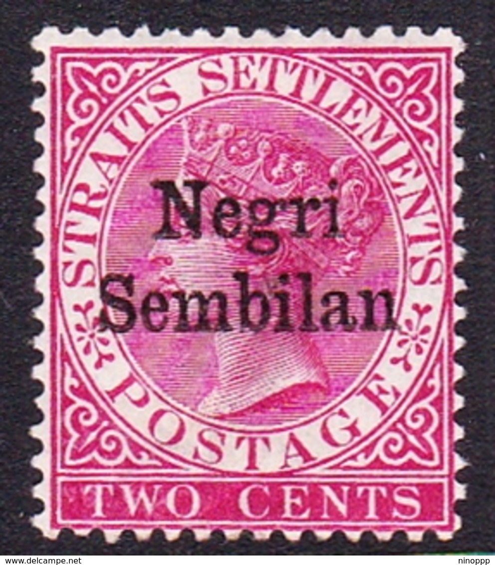 Malaysia-Negri Sembilan SG 1 891 Overprinted On 2c Rose, Mint Hinged - Negri Sembilan