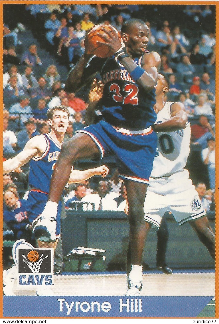 Tyrone Hill Panini Nº 40 - NBA Year 94-95 Unused - Edición Italiana