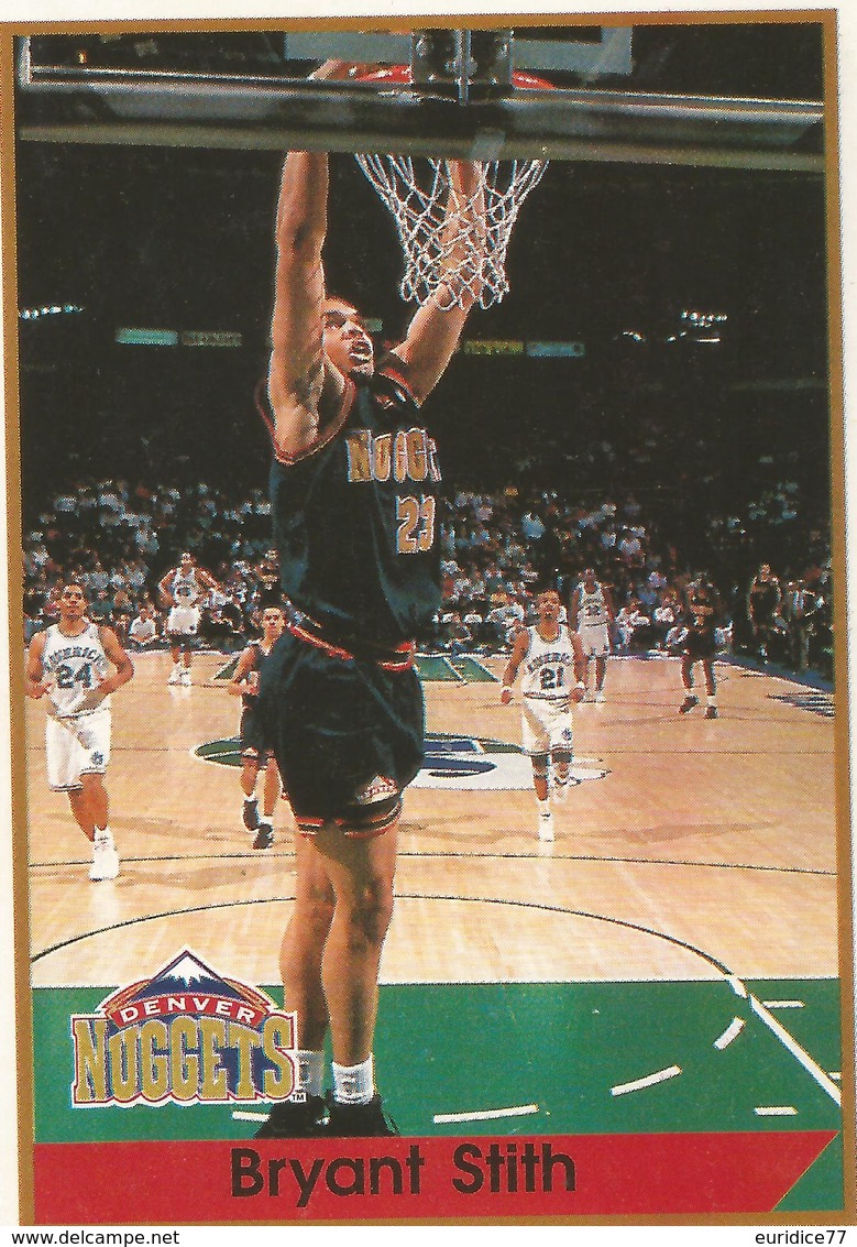 Bryant Stith Panini Nº 130 - NBA Year 94-95 Unused - Edición Italiana