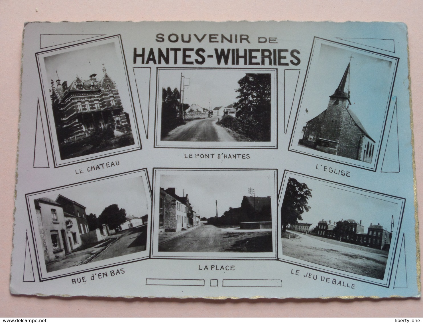 Souvenir De HANTES-WIHERIES ( Vve MOYAUX ) Anno 19?? ( Zie Foto Details ) !! - Erquelinnes