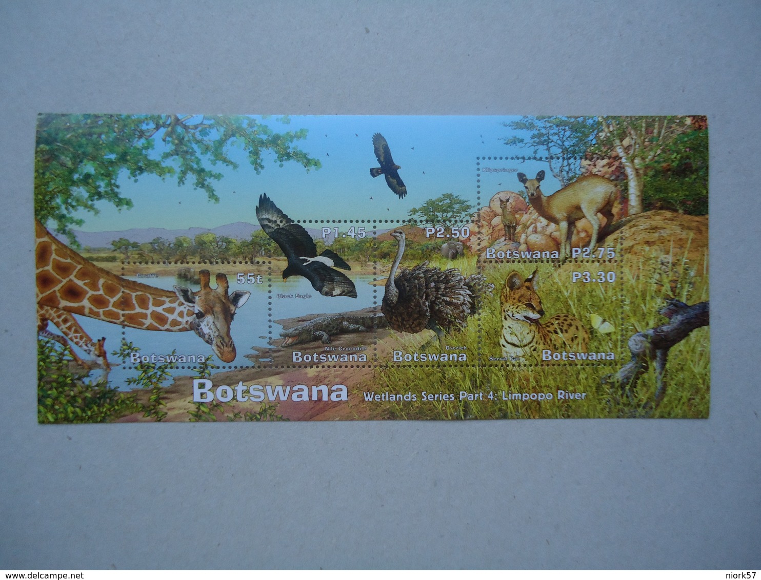 BOTSWANA MINT SHEET  STAMPS  ANIMALS BIRD BIRDS - Other & Unclassified