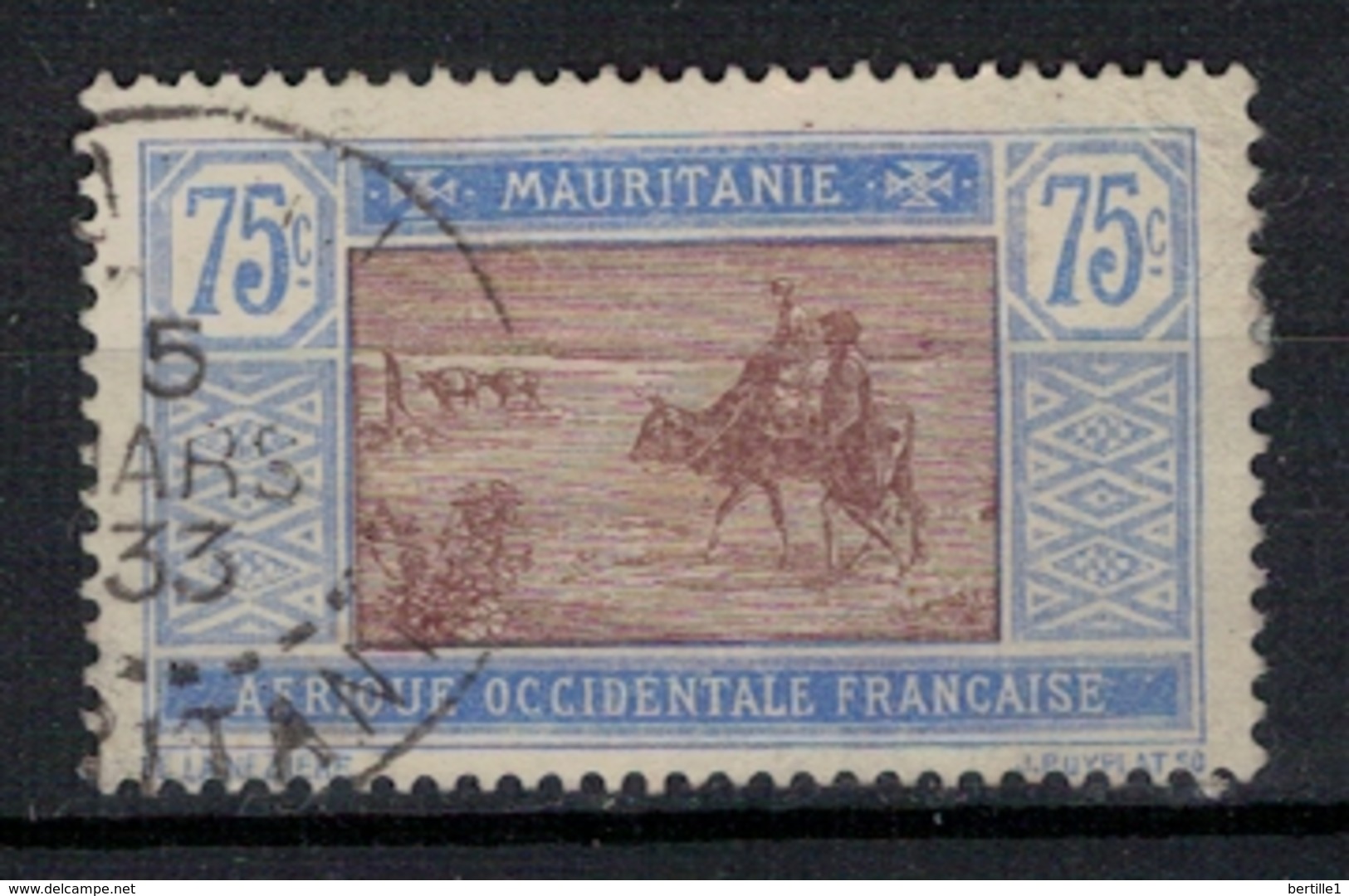 MAURITANIE           N°  YVERT     30  ( 2 )           OBLITERE       ( O   3/21 ) - Oblitérés