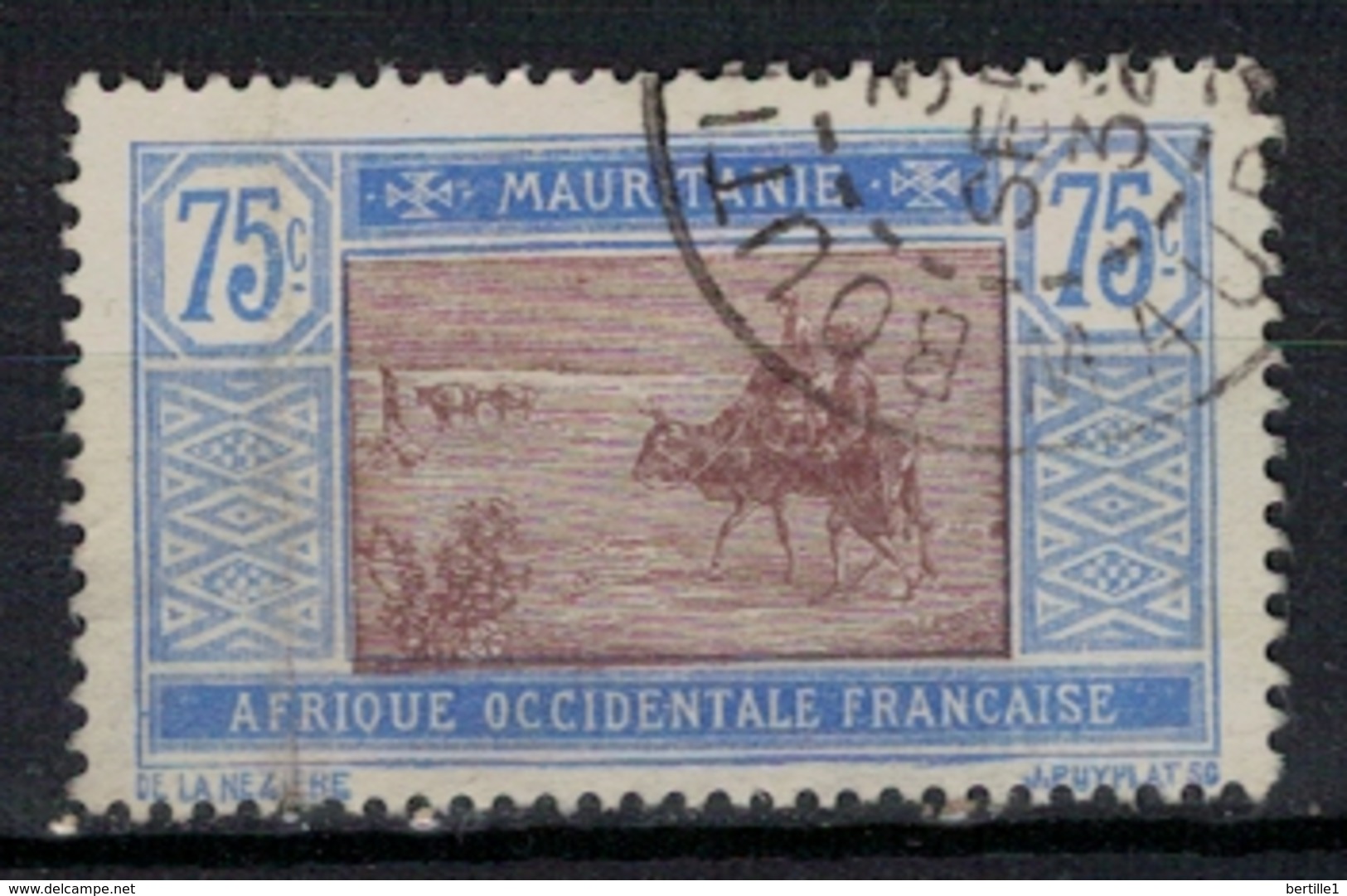 MAURITANIE           N°  YVERT     30  ( 4 )           OBLITERE       ( O   3/21 ) - Oblitérés