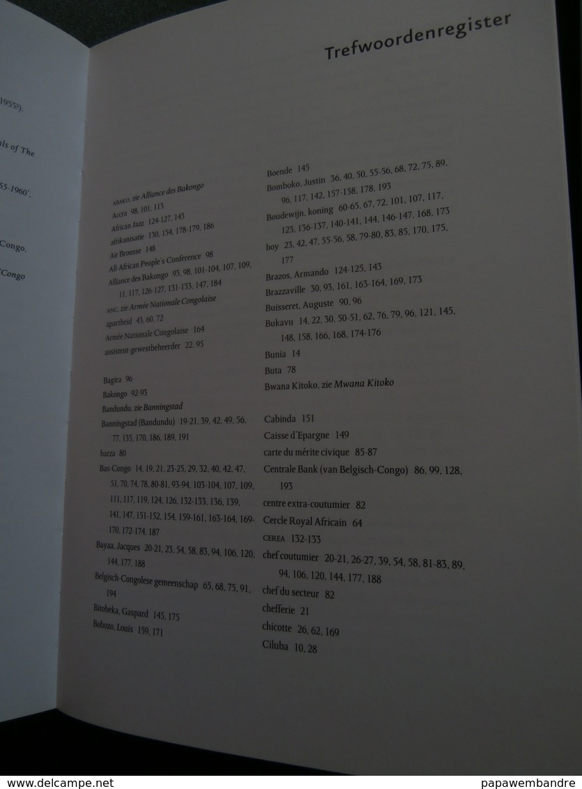 Peter Verlinden  : Achterblijven in Congo : een drama voor de Congolezen ? (2008