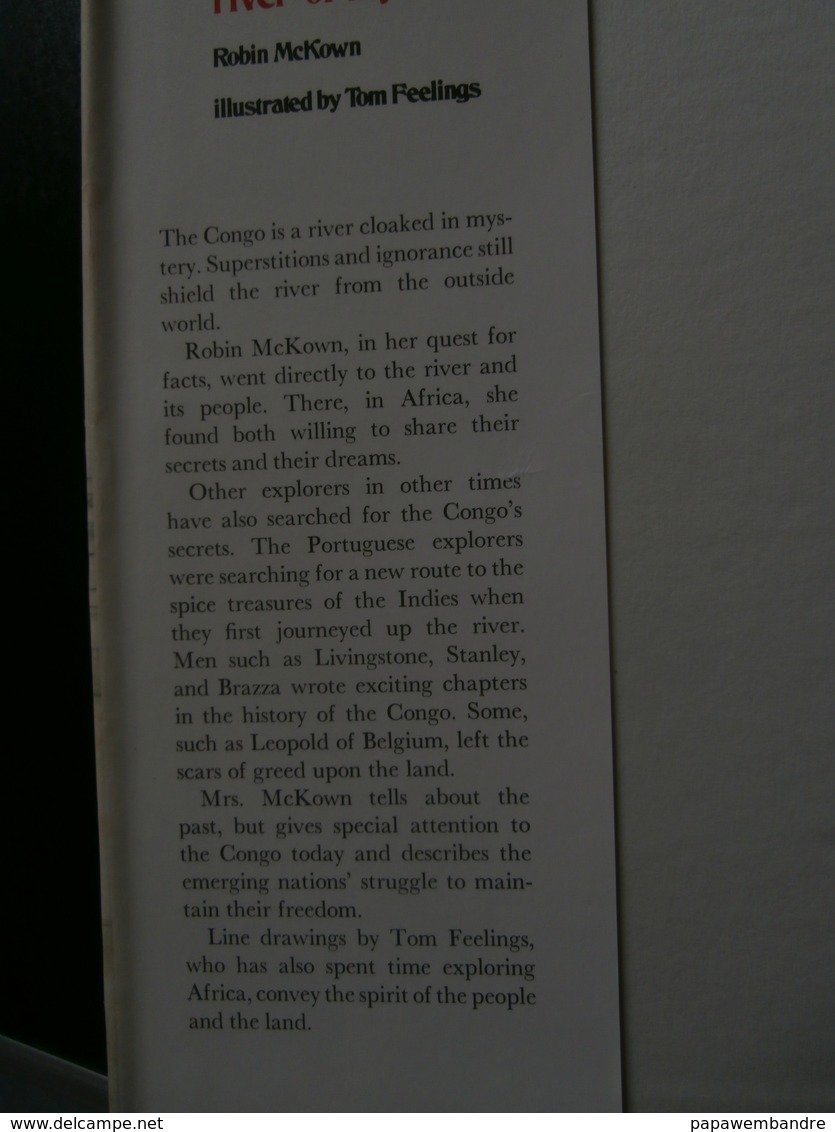 The Congo River Of Mystery (Robin McKown - Tom Feelings) 1968 - Afrika