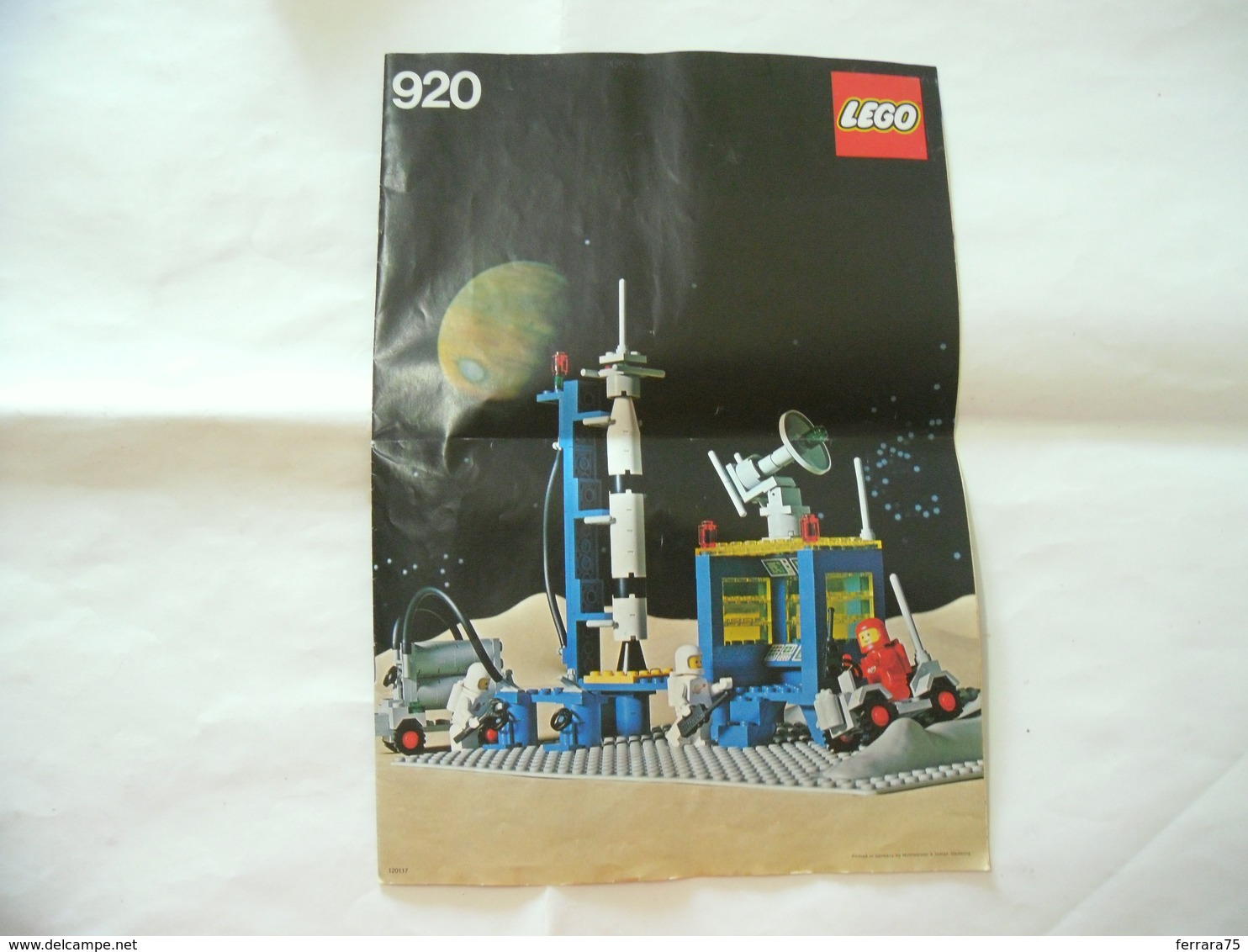 ISTRUZIONI MANUALE INSTRUCTION LEGO  920 - Catalogs