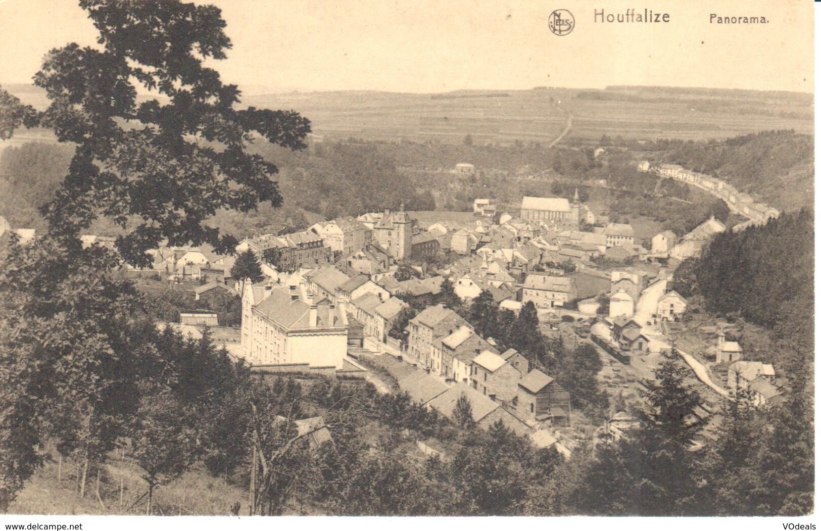 Houffalize - CPA - Panorama - Houffalize