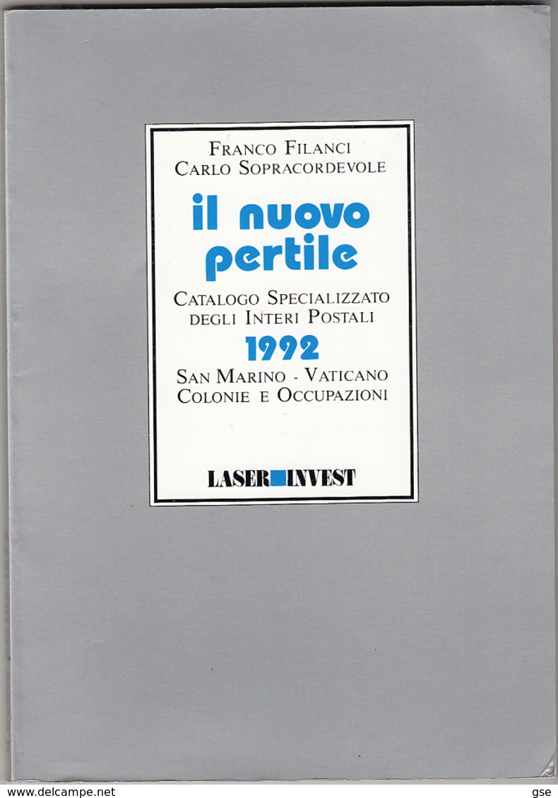 IL NUOVO PERTILE 1992 - Interi Postali :  S.Marino Vaticano Ecc - Italie