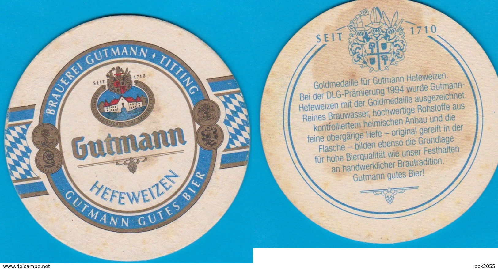 Brauerei Friedrich Gutmann ( Bd 1837 ) - Sous-bocks