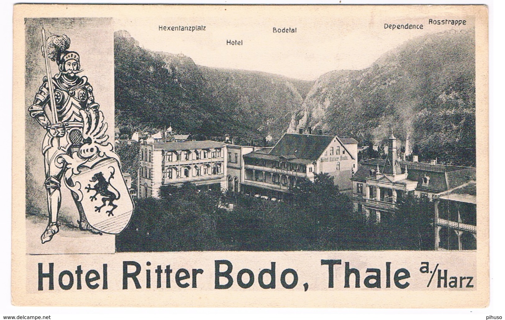 D-8449   THALE : Hotel Ritter Bodo - Thale