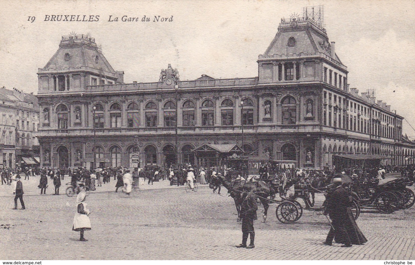 Brussel, Bruxelles, Gare Du Nord  (pk46906) - Schienenverkehr - Bahnhöfe