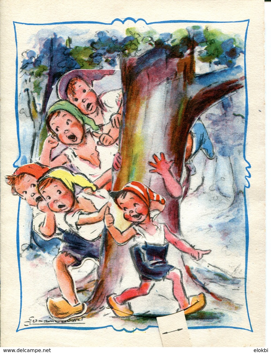 Le Petit Poucet Illustré Par Germaine Bouret Editions Animées Monte-Carlo 1950 - Cuentos