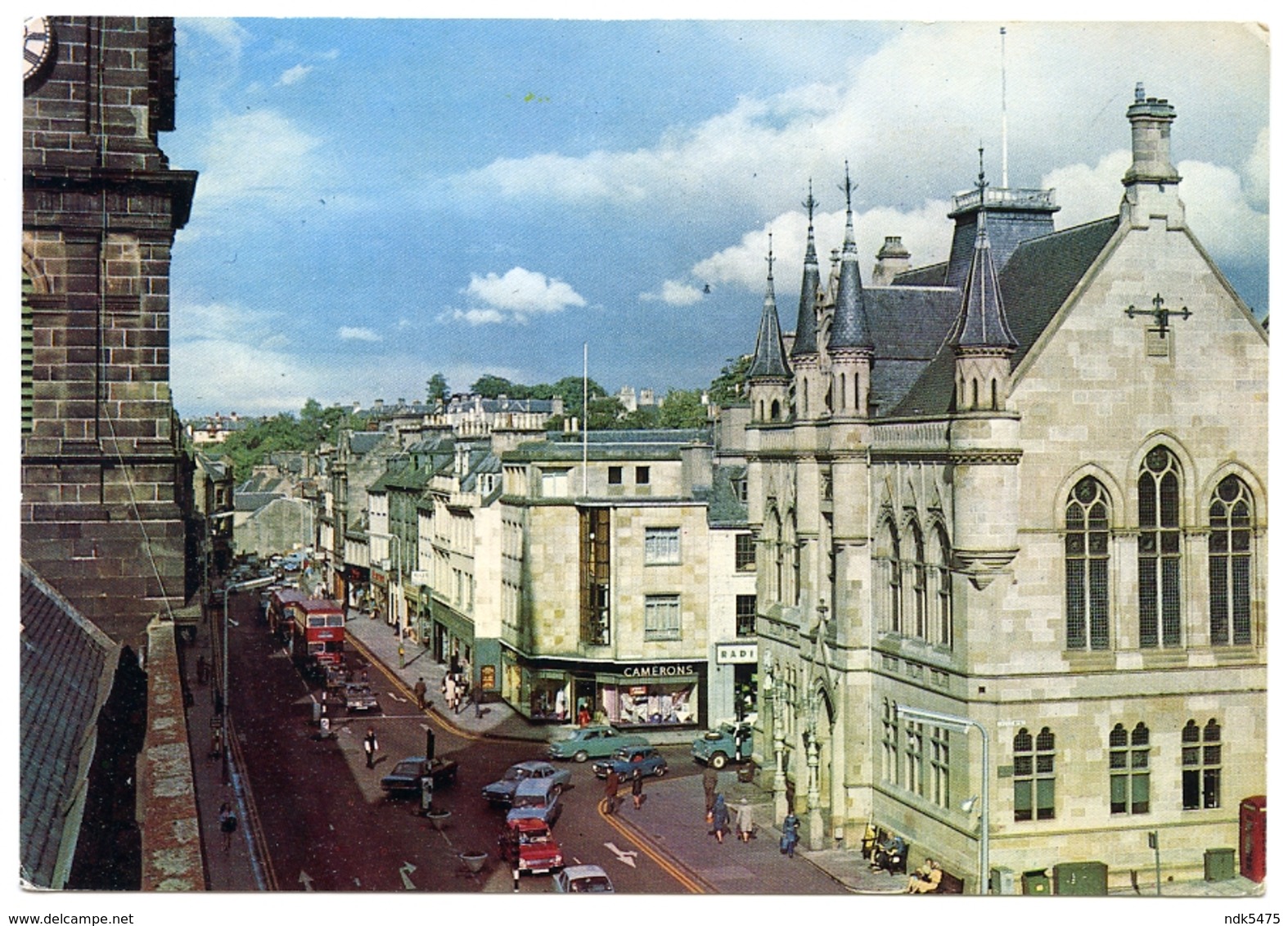 INVERNESS : HIGH STREET AND TOWN HOUSE - Inverness-shire