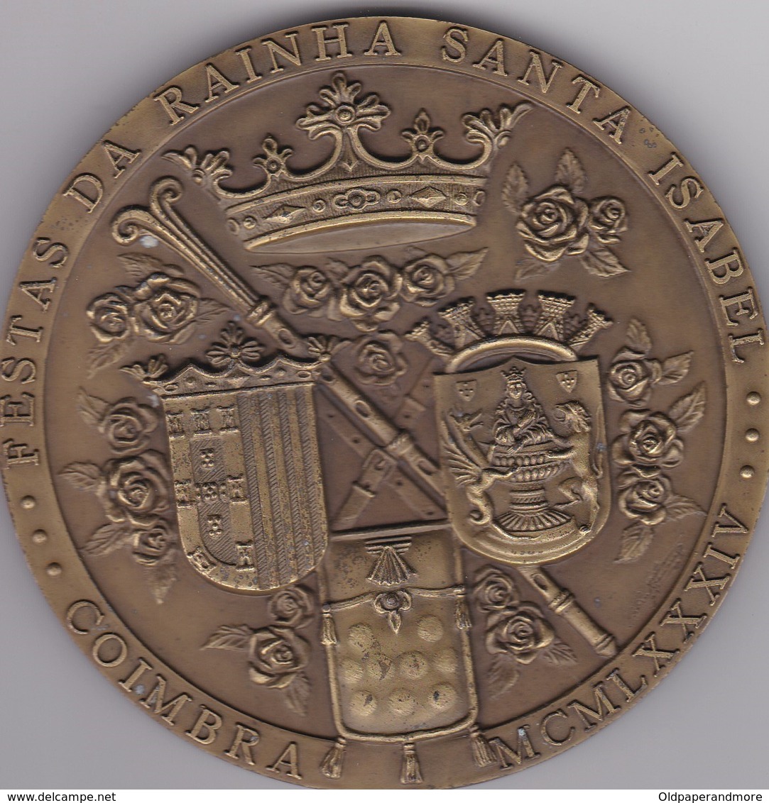 PORTUGAL MEDAL - COIMBRA - FESTAS DA RAINHA SANTA ISABEL - Royal / Of Nobility