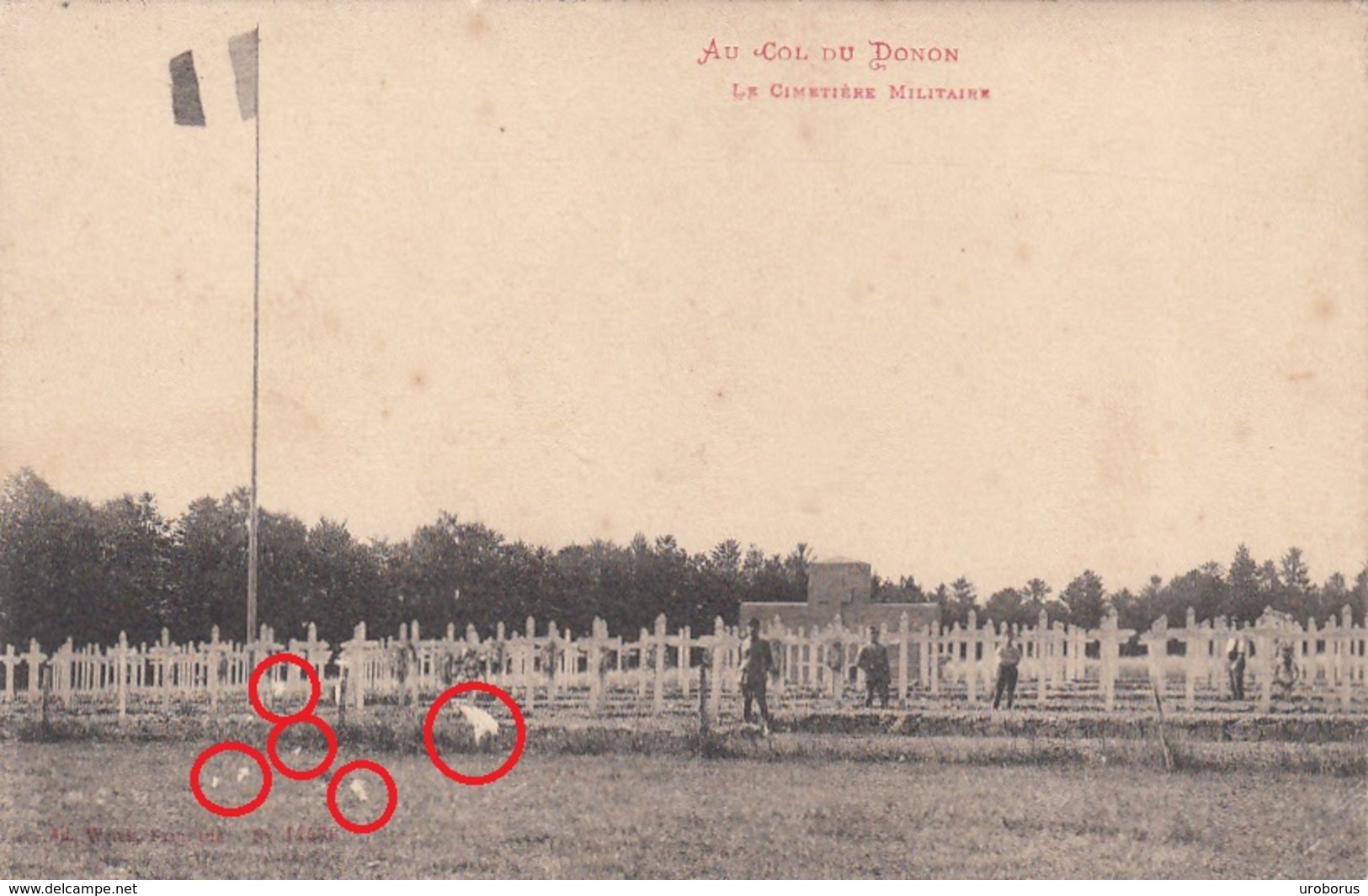 FRANCE - Au Col Du Donon - Le Cimetiere Militaire - Autres & Non Classés