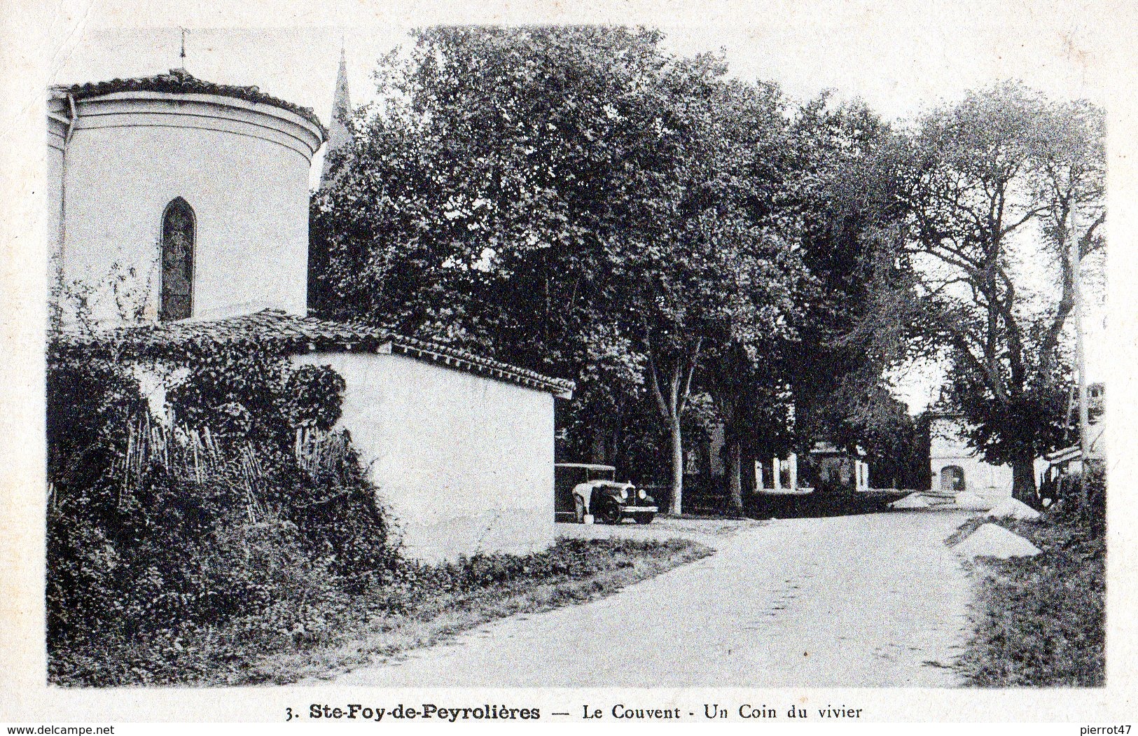 Ste-FOY-de-PEYROLIERES-Le Couvent-un Coin Du Vivier,en 1939,tbon état,éditeur Narbo - Autres & Non Classés