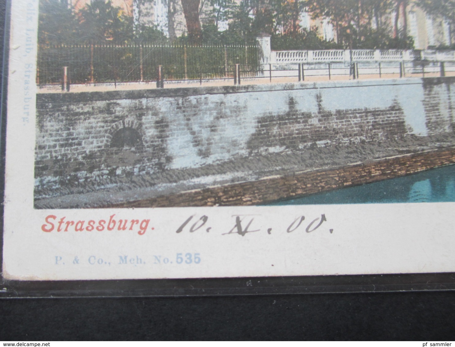 AK Elsass 1900 Strassburg. Statthalterpalast Und Peterskirche KOS Alberschweiler Lothringen. Kunstverlag Felix Luib - Elsass