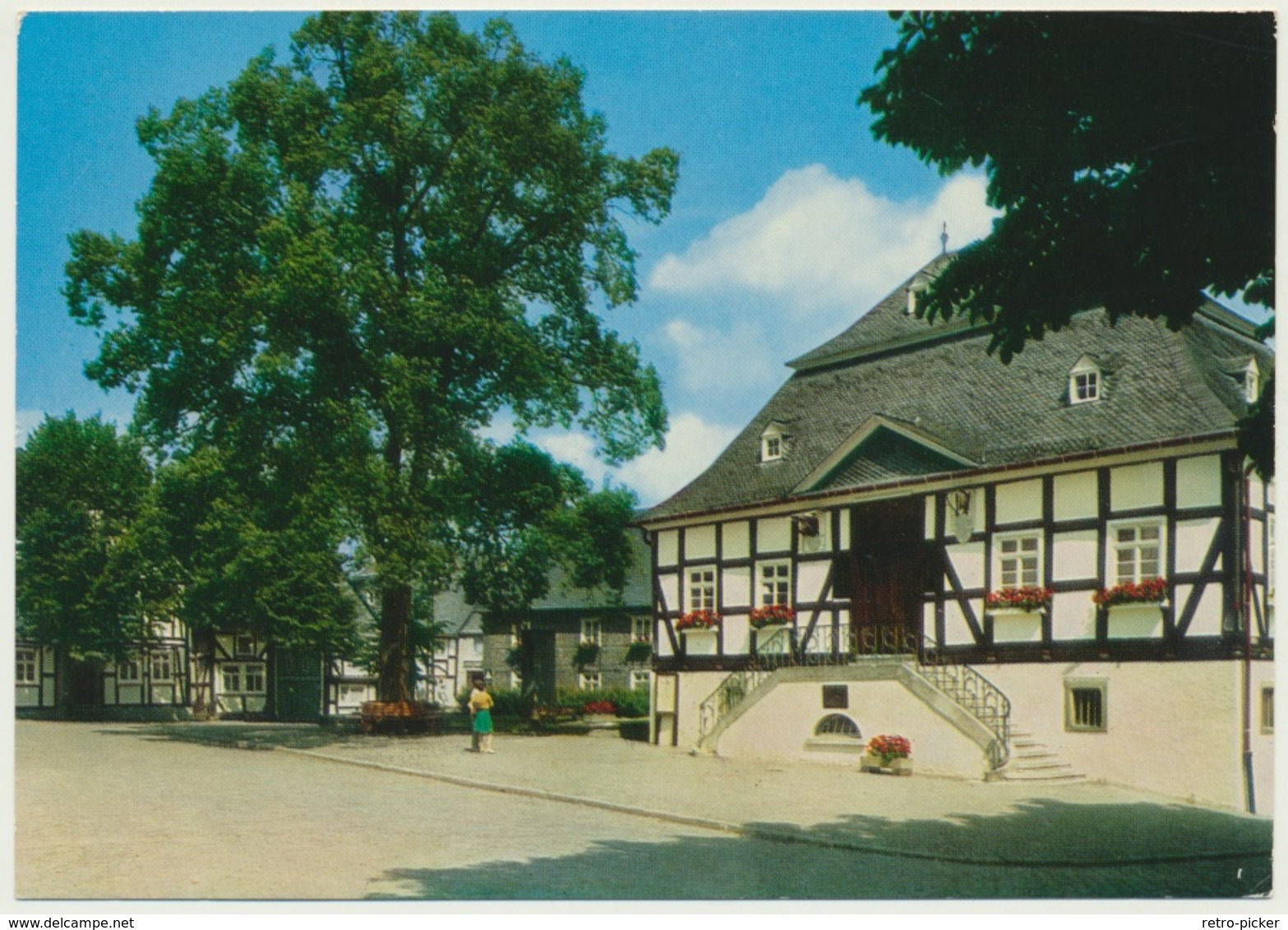 AK  Eversberg Sauerland Rathaus - Meschede