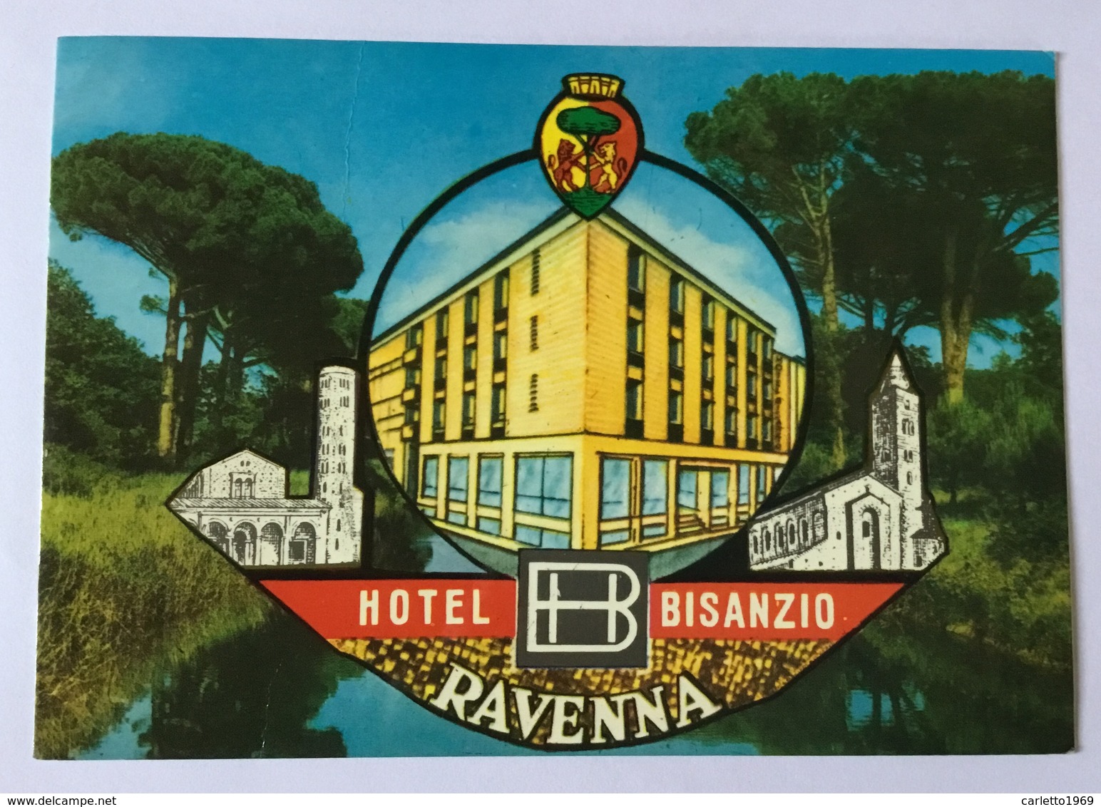 RAVENNA - HOTEL BISANZIO - VIAGGIATA FG - Ravenna