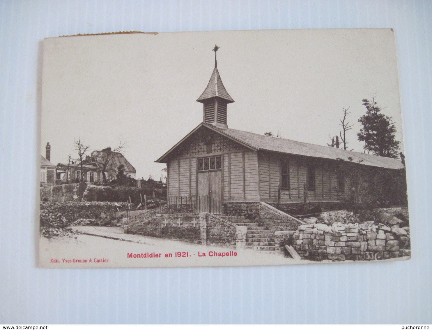 CPA 80 MONTDIDIER En 1921 La Chapelle   1924 T.B.E - Montdidier