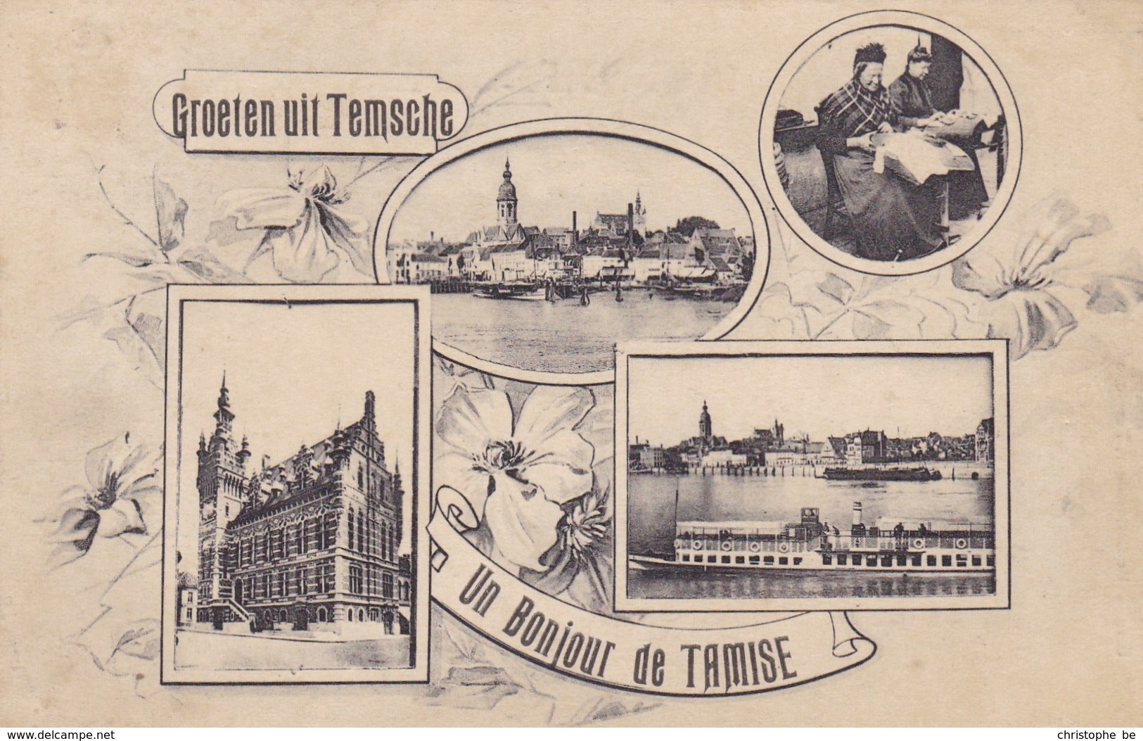 Temse, Groeten Uit Temsche, Un Bonjour De Tamise (pk46939) - Temse