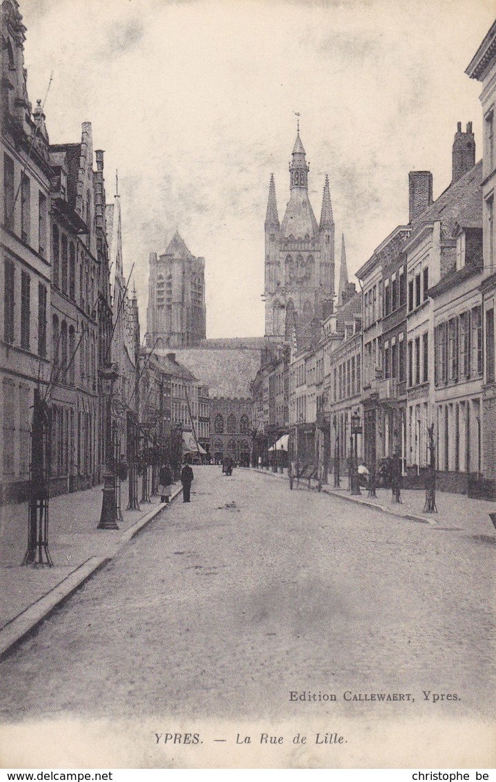 Ieper, Yper, Ypres, La Rue De Lille (pk46960) - Ieper