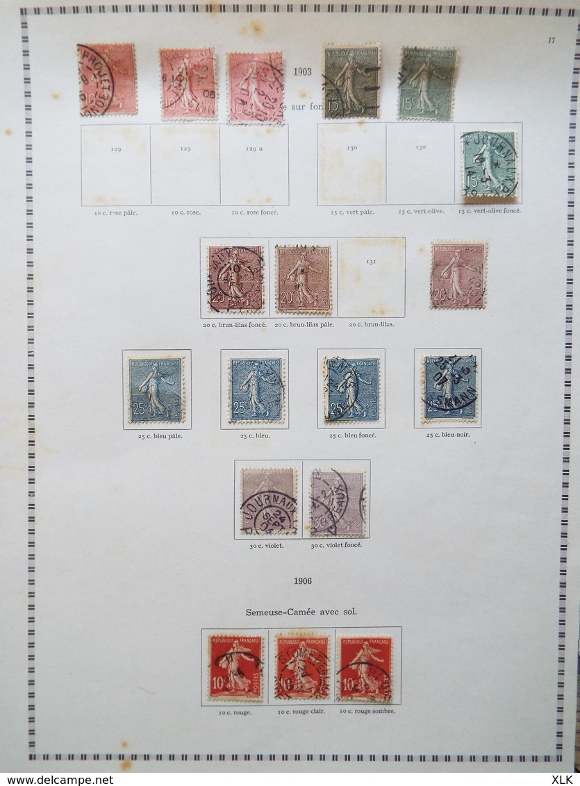 France - Entre N° Y&T 124 Et 1565 - Oblitérés - Mise à Prix 5€ - Collections