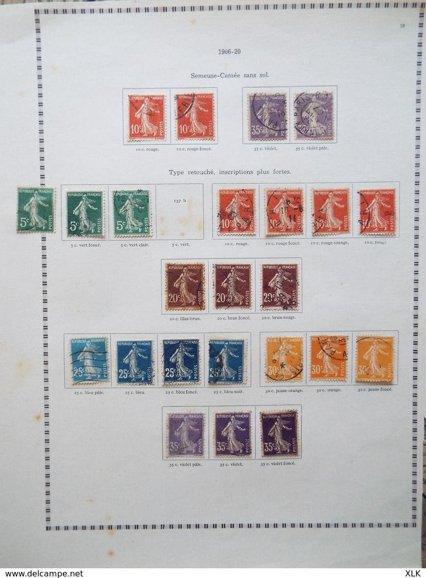 France - Entre N° Y&T 124 Et 1565 - Oblitérés - Mise à Prix 5€ - Collections