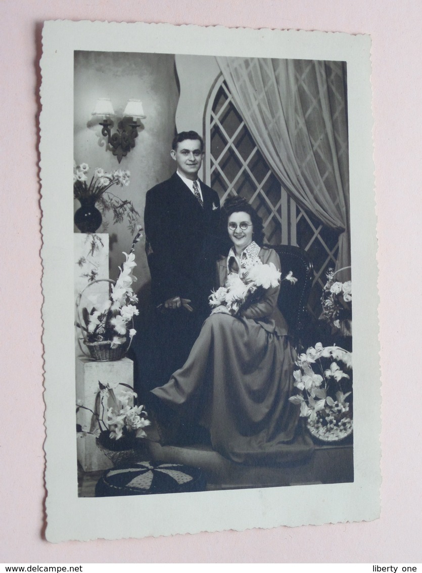 MARIAGE - HUWELIJK ( Foto Paul MESSELY Poststraat 3b MOORSELE ( Zie Foto ) ! - Guerre, Militaire