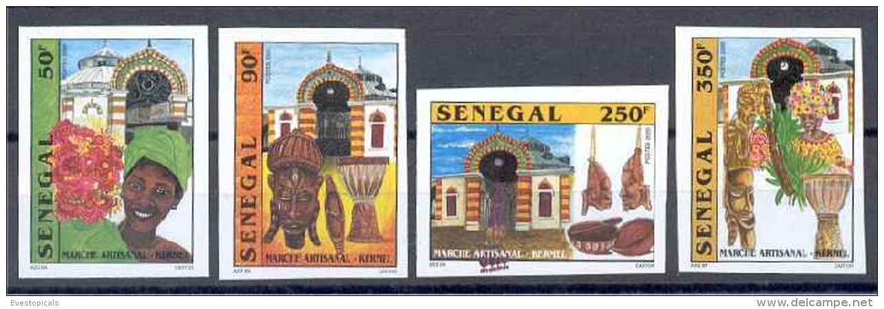 SENEGAL, ARTISANAL MARKET, MNH SET - Sénégal (1960-...)