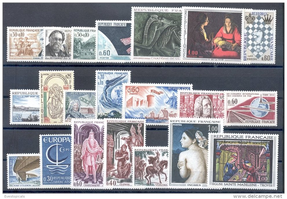 FRANCE, GROUP 1960-1980 ONLY DIFFERENT ONLY NEVER HINGED - Colecciones & Series
