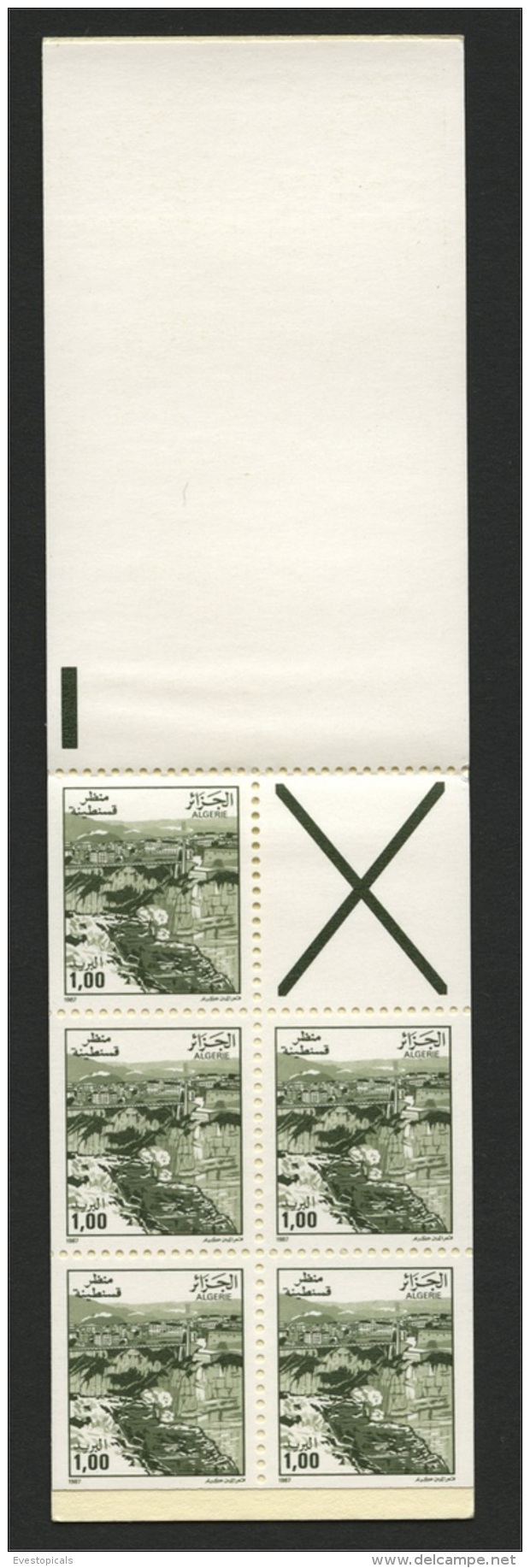 ALGERIA, BOOKLET DEFINITIVES 30 YEARS REPUBLIC - Algérie (1962-...)