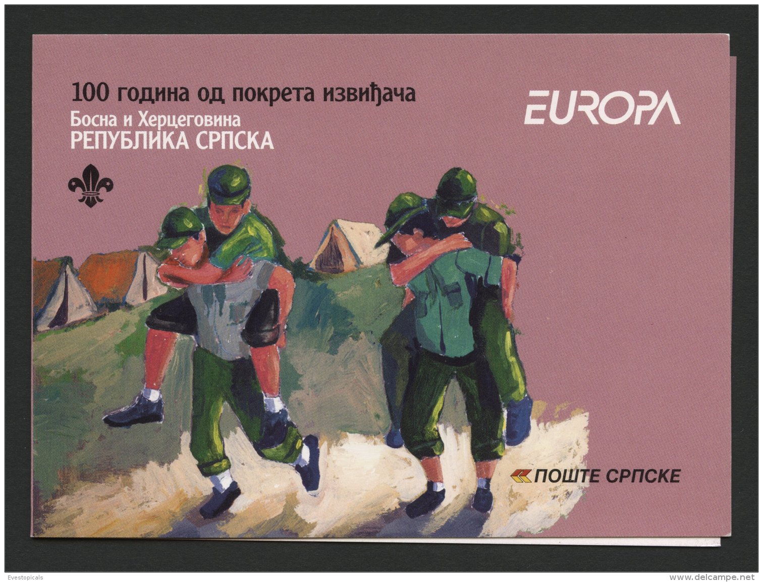 BOSNIA, SERB REPUBLIC EUROPA BOOKLET 2007 MNH - Bosnie-Herzegovine