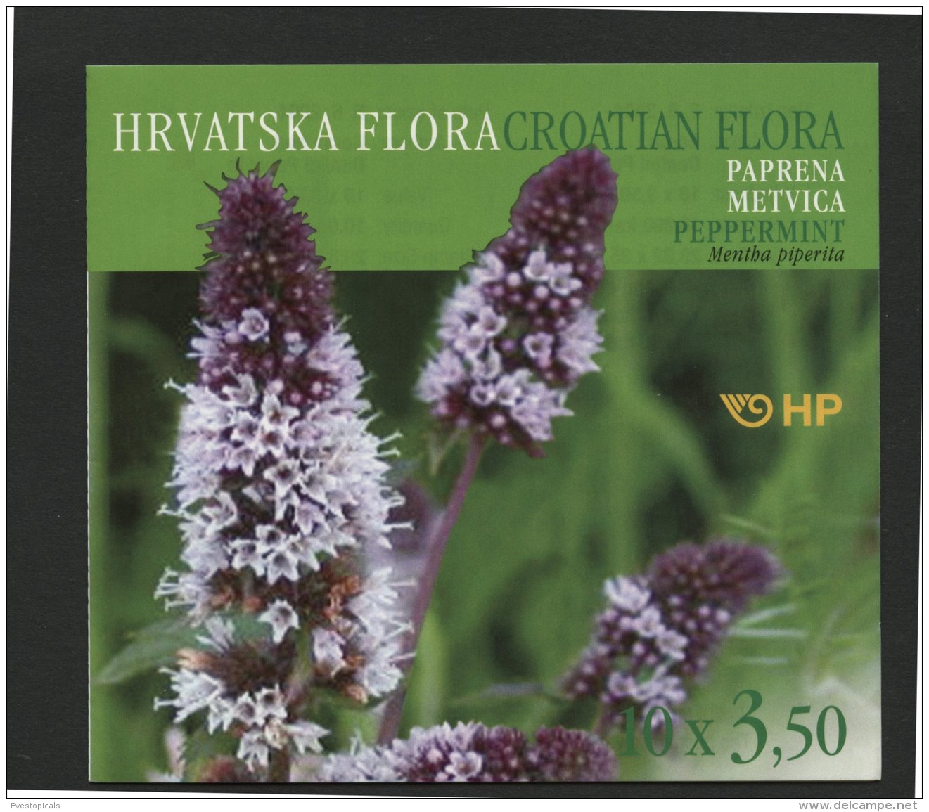 CROATIA, SET OF 3 BOOKLETS PLANTS / FLOWERS 2004 - Croatie