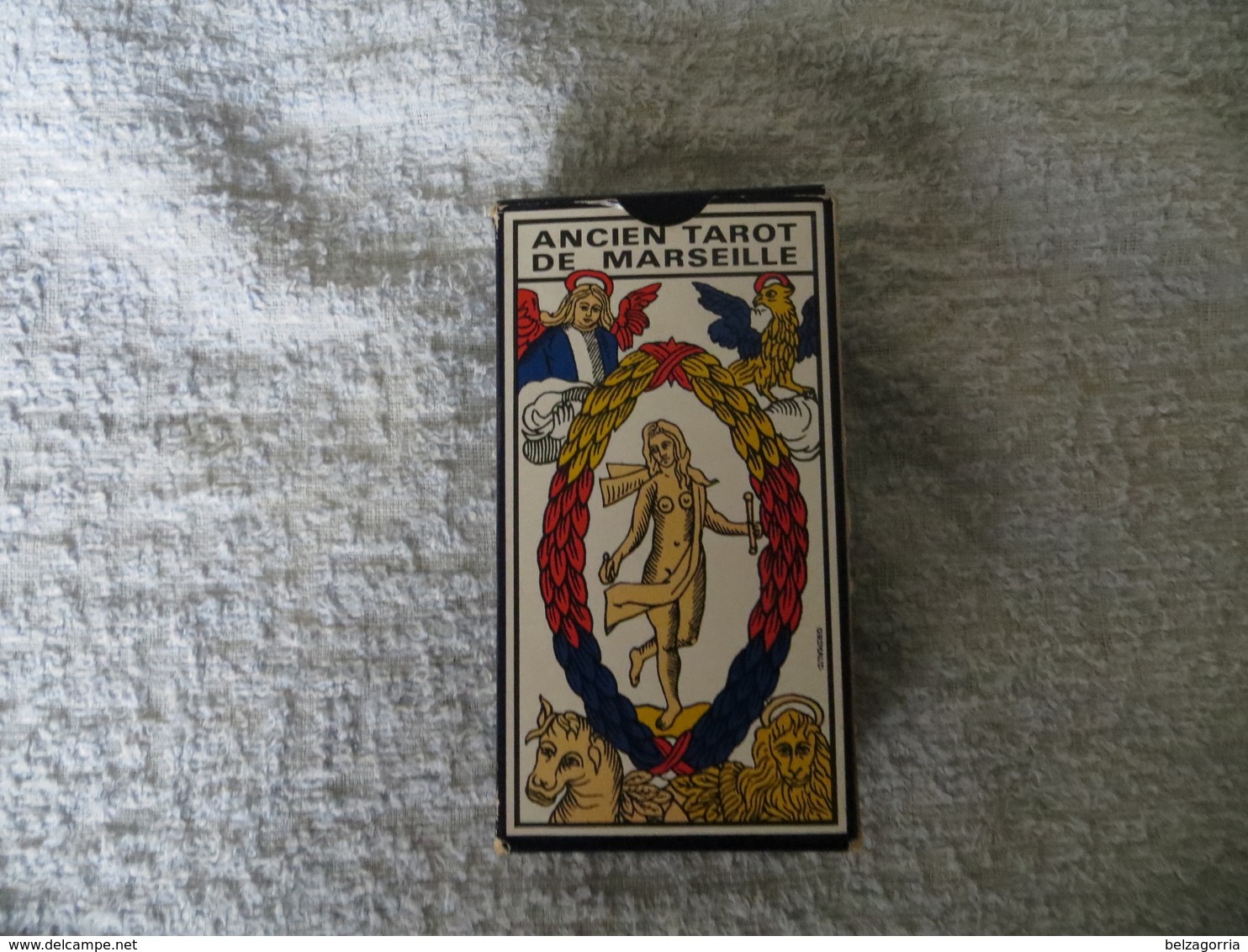 ANCIEN TAROT DE MARSEILLE DIVINATOIRE VOYANCE CARTOMANCIE TCHALAÏ Pour GRIMAUD 1981 TOUS SCANNER COMPLET - Tarot