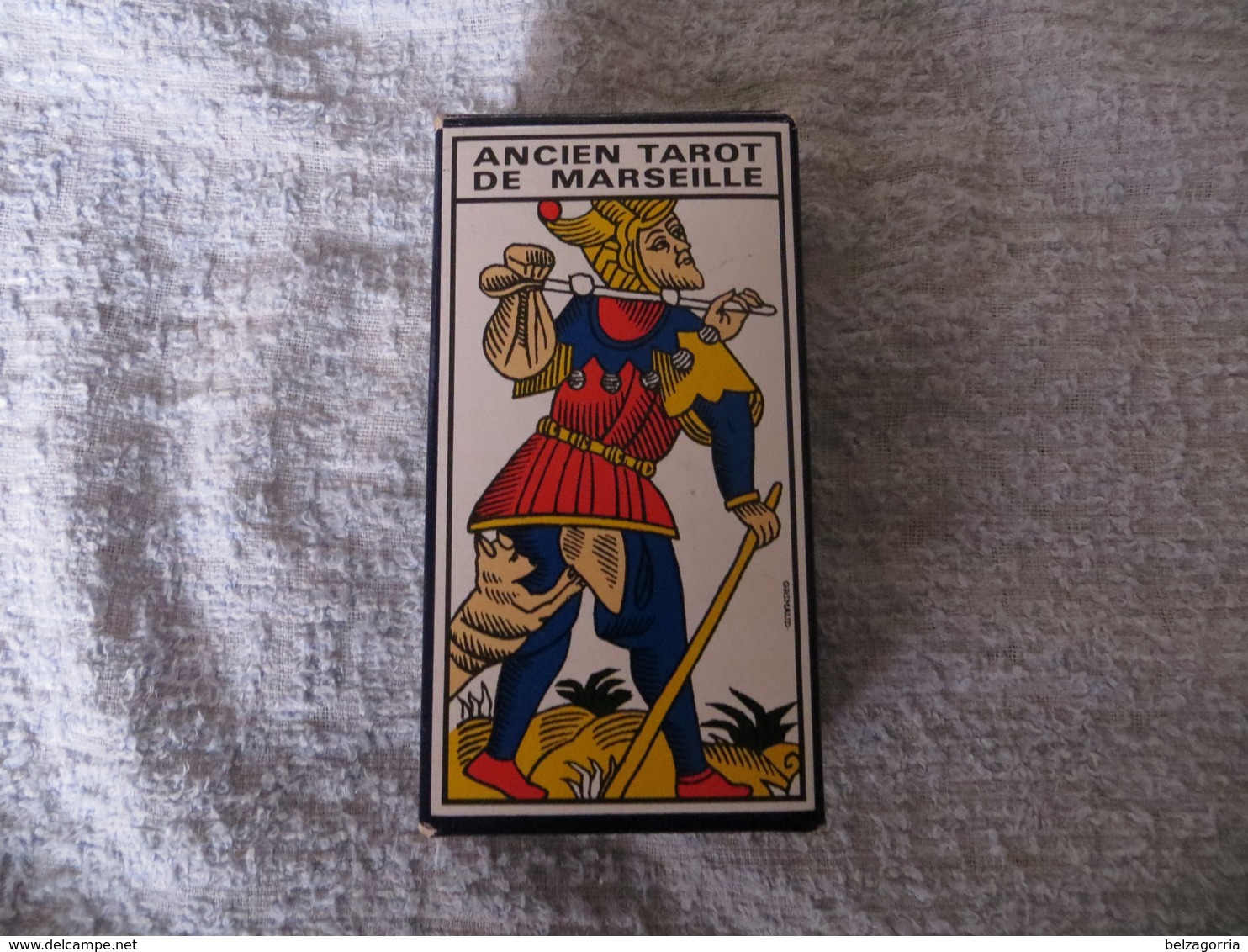 ANCIEN TAROT DE MARSEILLE DIVINATOIRE VOYANCE CARTOMANCIE TCHALAÏ Pour GRIMAUD 1981 TOUS SCANNER COMPLET - Tarot