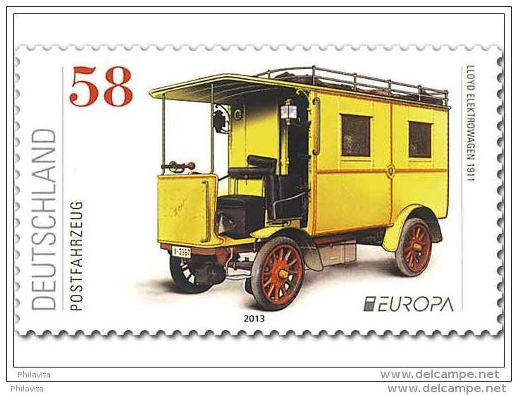 2013 Germany - Europa CEPT - Posstal Transport - 1v MNH** MI 3007 - Neufs