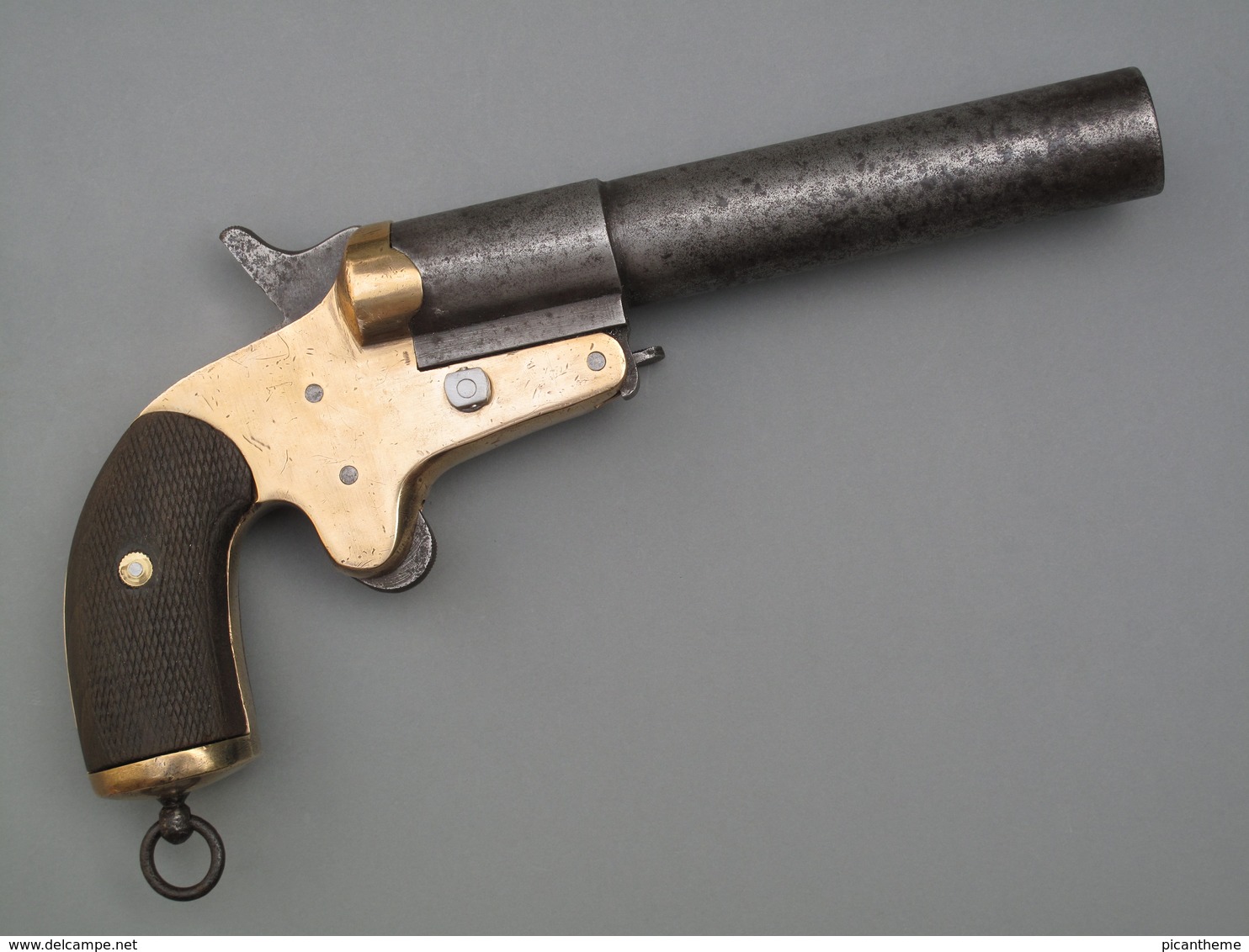 Pistolet Lance-fusées Réglementaire Français Modèle 1917 Signé « MÉCANICARM » - 1914-18