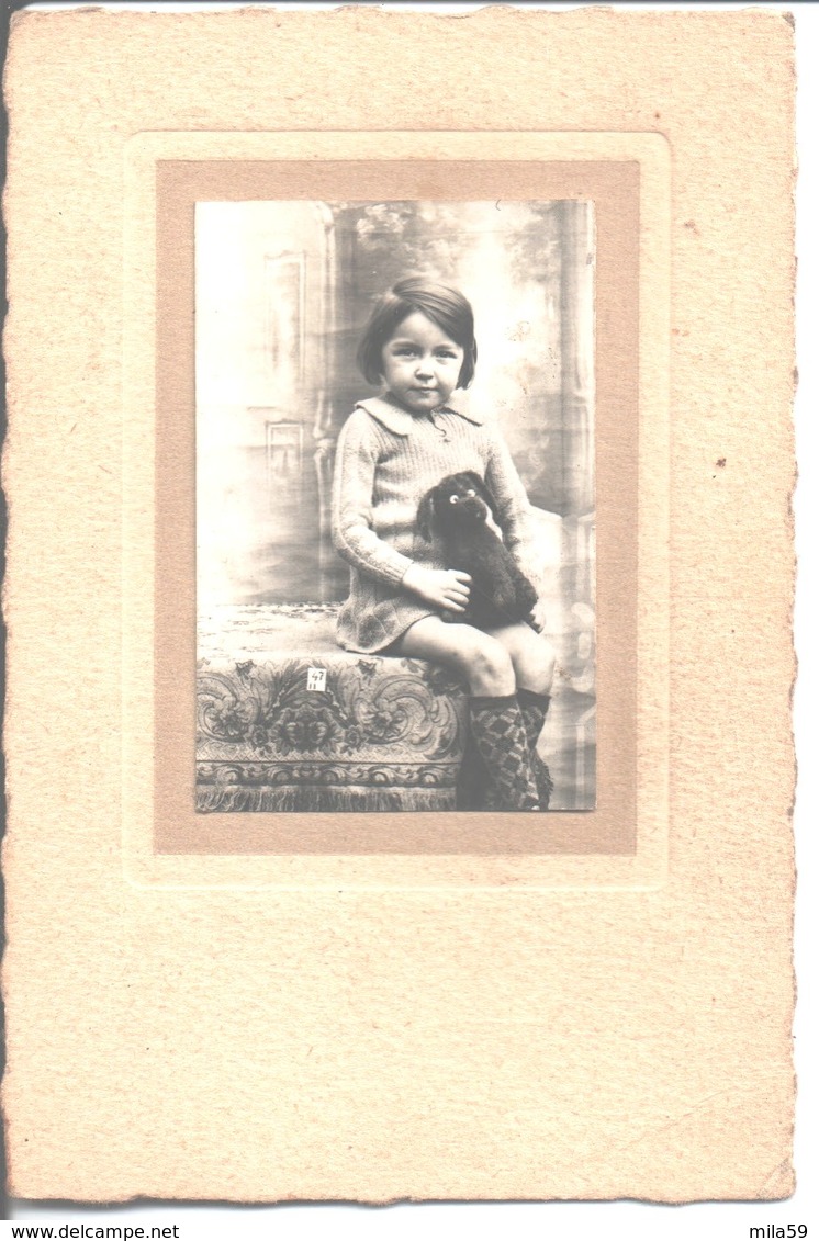 Photo Fillette Jocelyne Bajard. 1935. - Persone Identificate