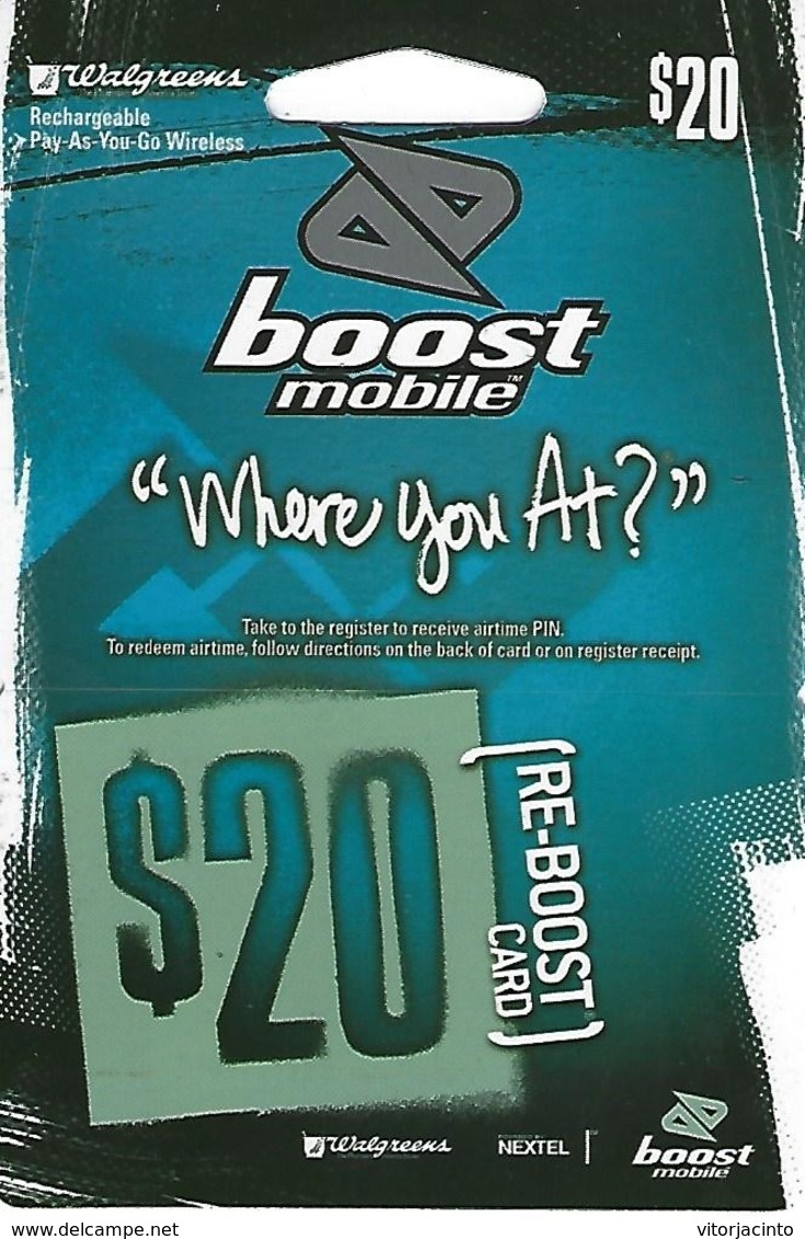 Boost Mobile (Re-Boost Card) - Walgreens - Sin Clasificación