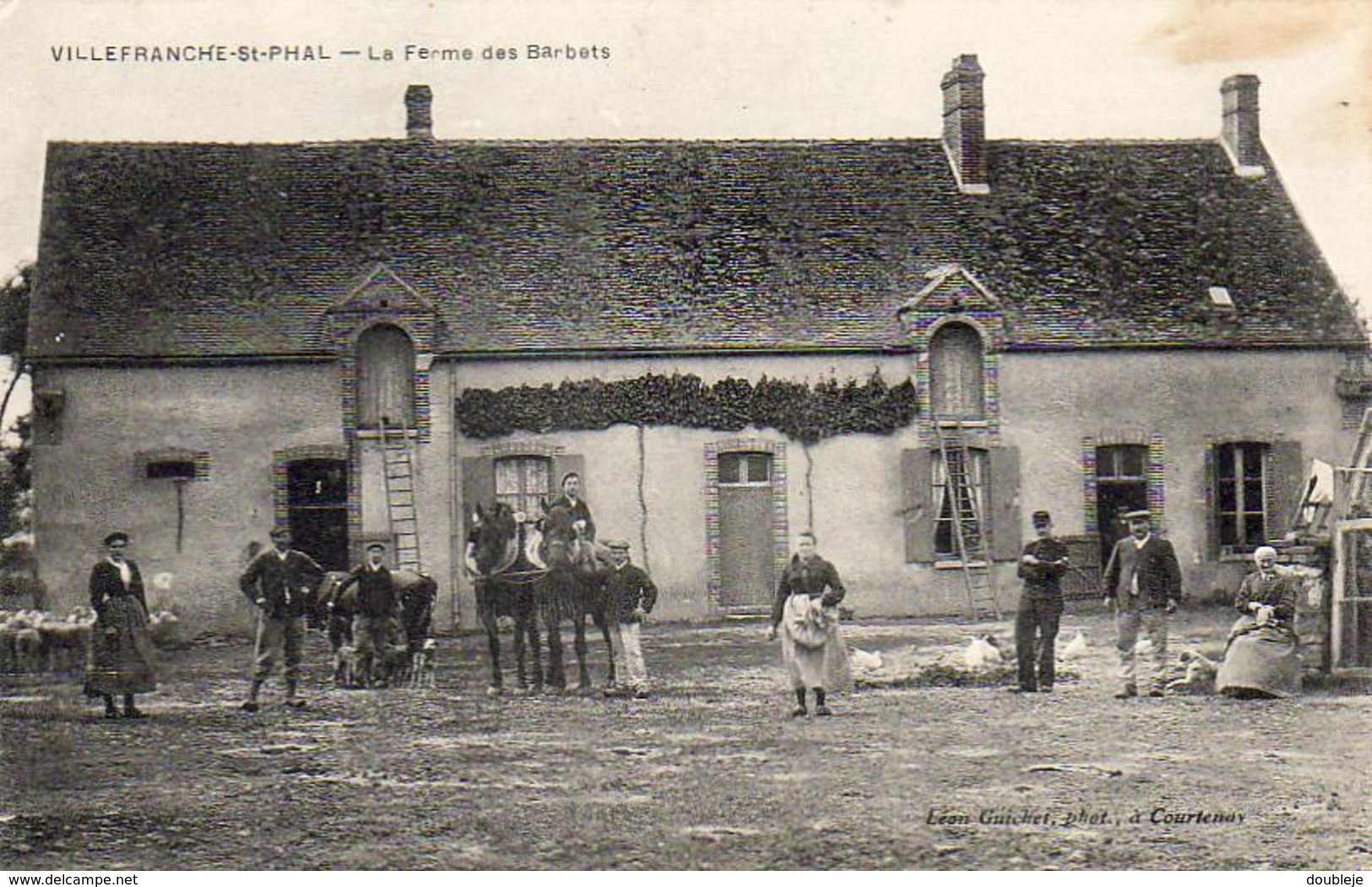 D89  VILLEFRANCHE ST PHAL  La Ferme Des Barbets - Autres & Non Classés