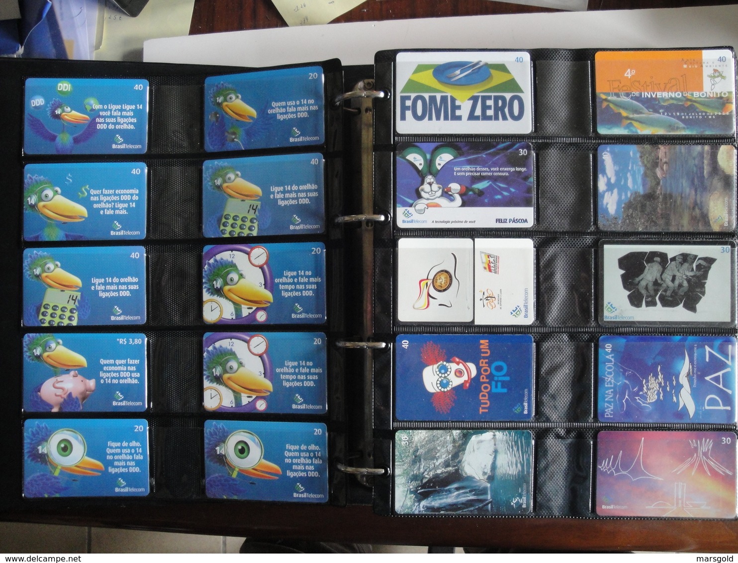Nice Collection Of 638 Phonecards From Brasil - Brasil Telecom With Many Nices Sets And Thematics - Brazil