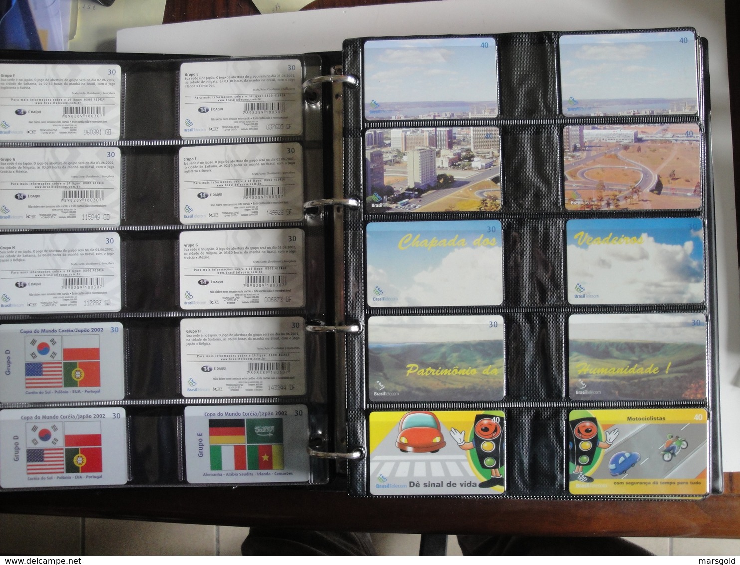 Nice collection of 638 phonecards from Brasil - Brasil Telecom with many nices sets and thematics