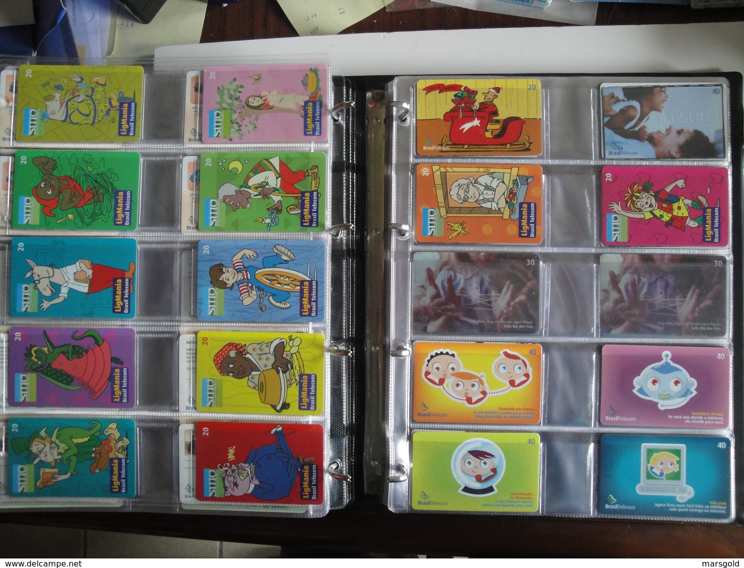 Nice collection of 638 phonecards from Brasil - Brasil Telecom with many nices sets and thematics