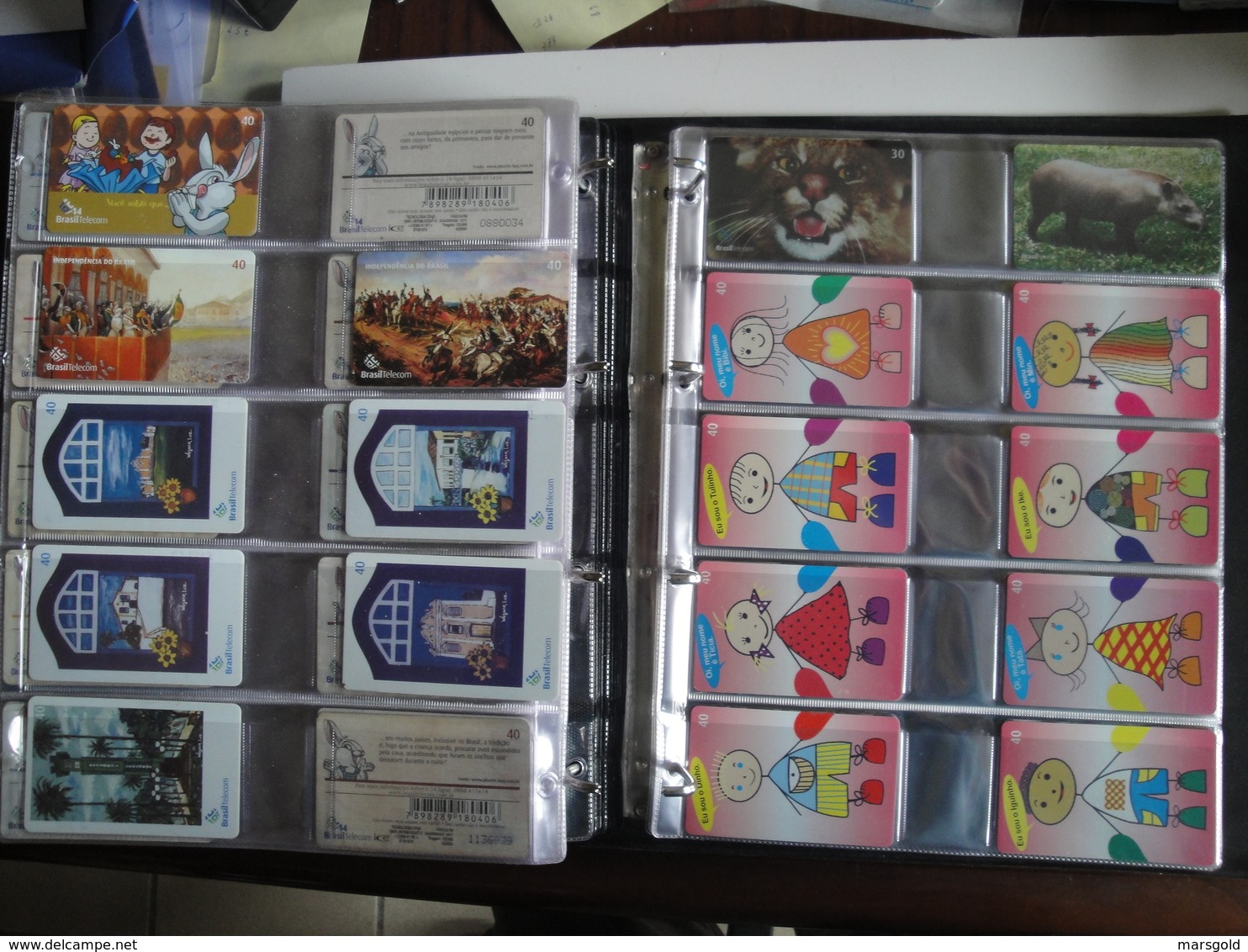 Nice collection of 638 phonecards from Brasil - Brasil Telecom with many nices sets and thematics