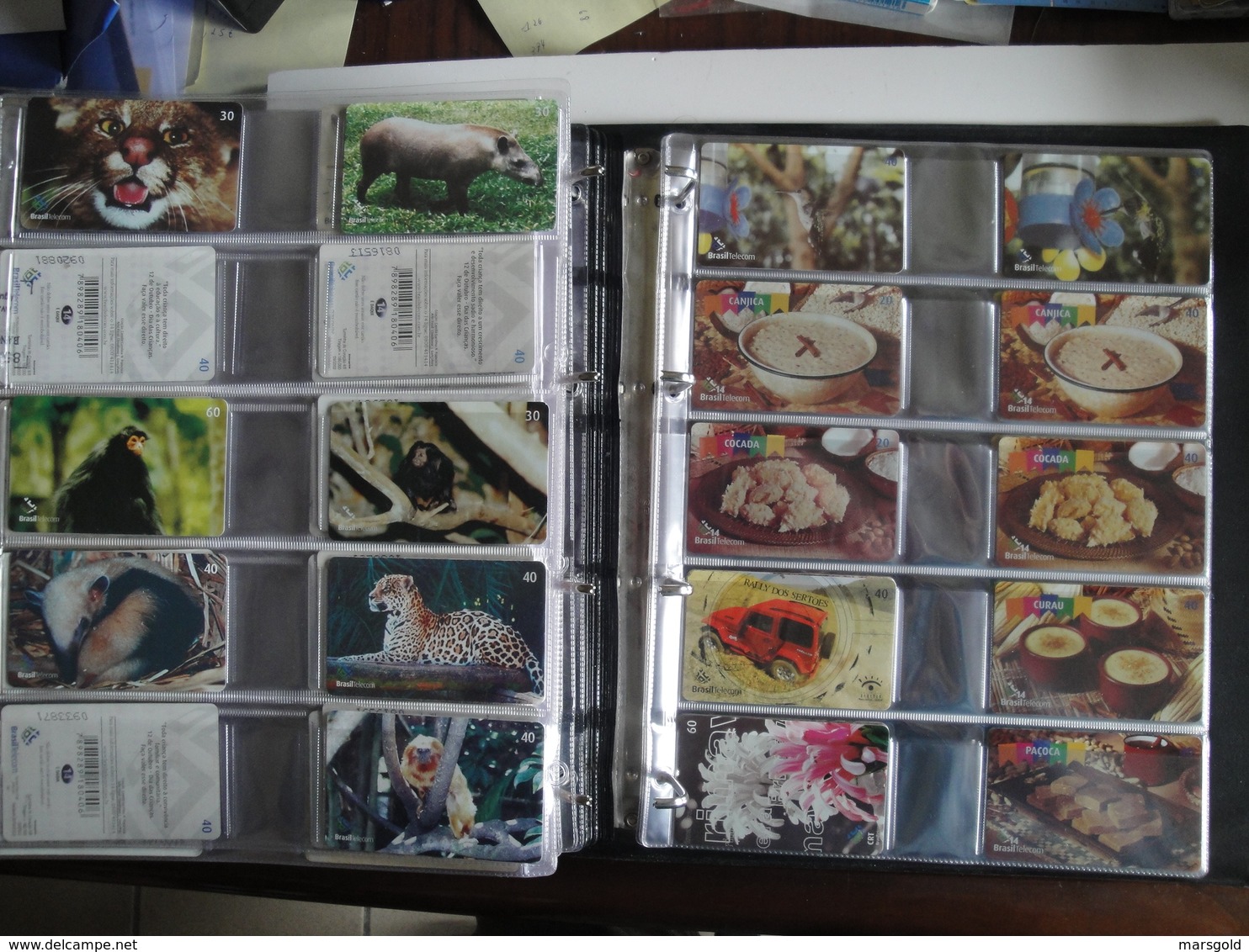 Nice collection of 638 phonecards from Brasil - Brasil Telecom with many nices sets and thematics